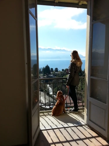 Standard Double room with balcony and with lake view