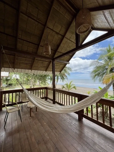 Standard Quadruple room with balcony and beachfront