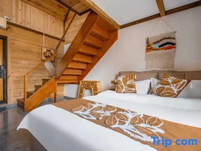 Standard Duplex room with courtyard view