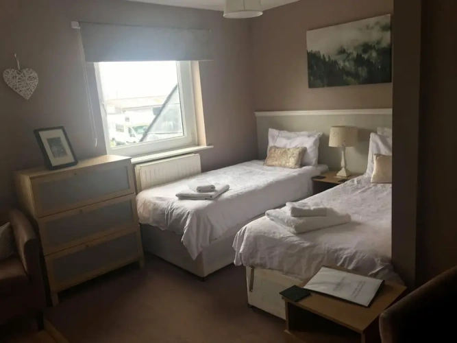 Standard Twin room with garden view