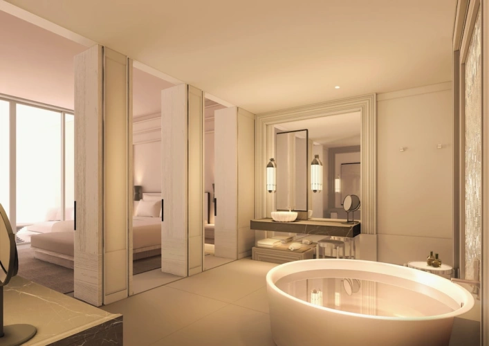 Double Suite with balcony and with land view