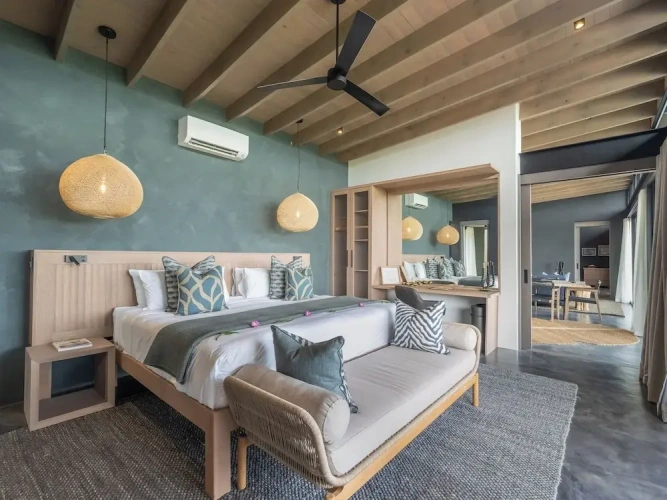 2 Bedrooms Villa with river view