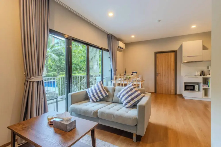 2Br Pool Access Near Rawai Beach C241