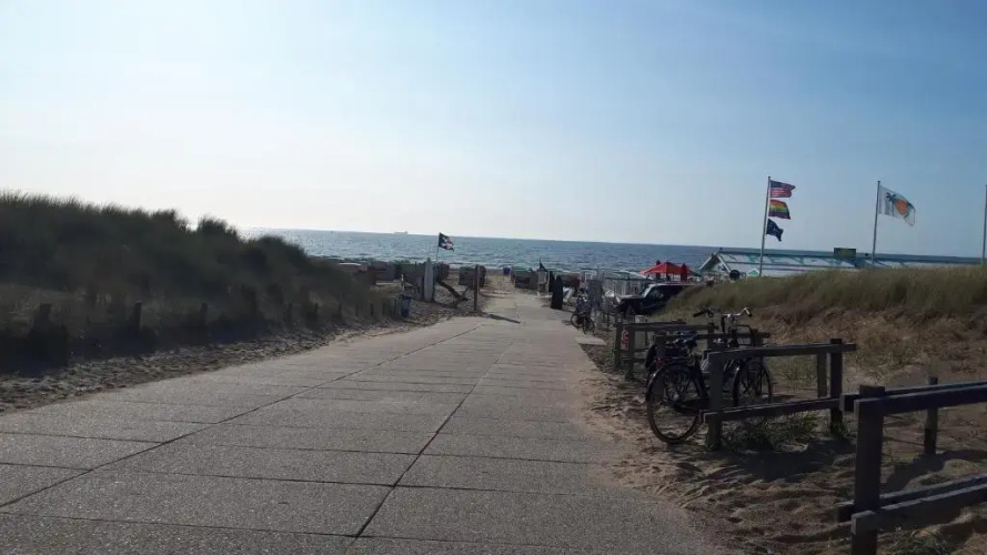 Sand by sea