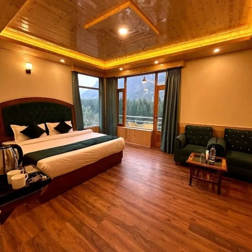Luxury Double room with balcony and with view