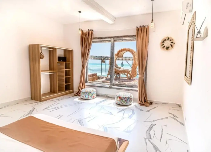 Standard Double room with balcony and with sea view