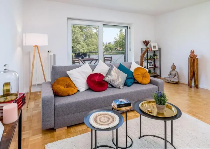 Luxus Neubau 65m2 City Wohnung- R