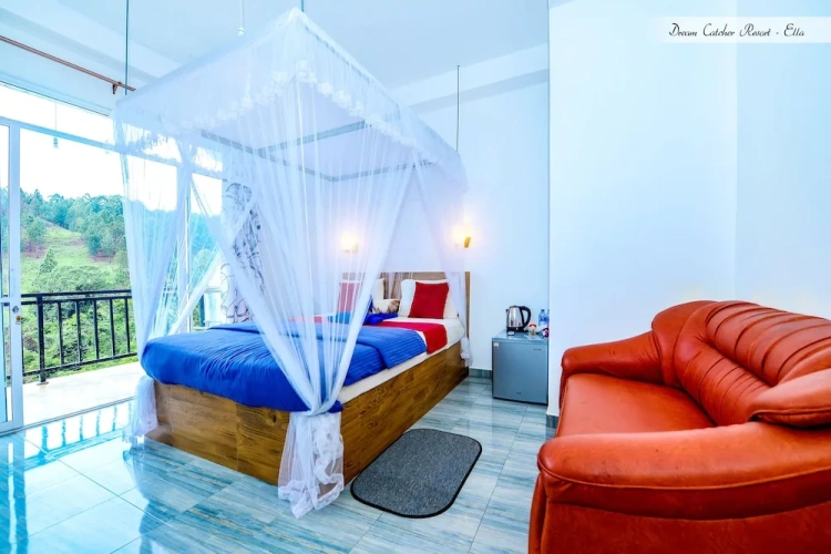 1 Bedroom Deluxe room with balcony and with mountain view