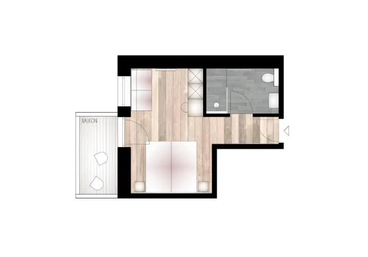Superior Double room with balcony