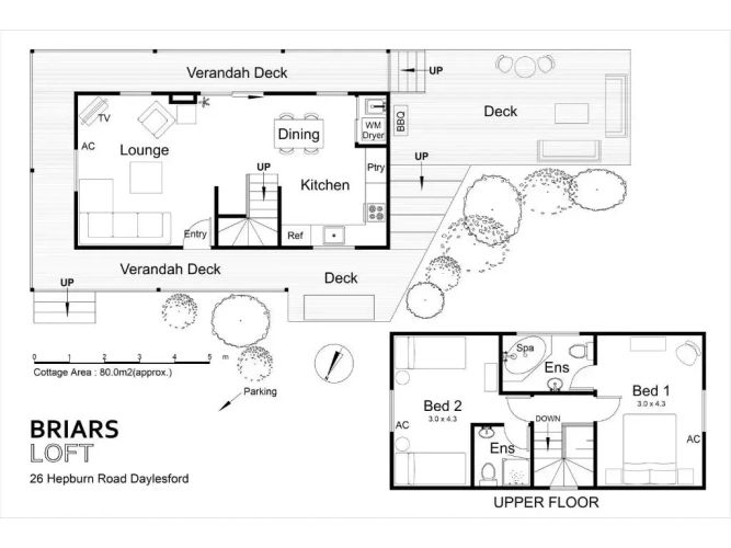 1 Bedroom Cottage