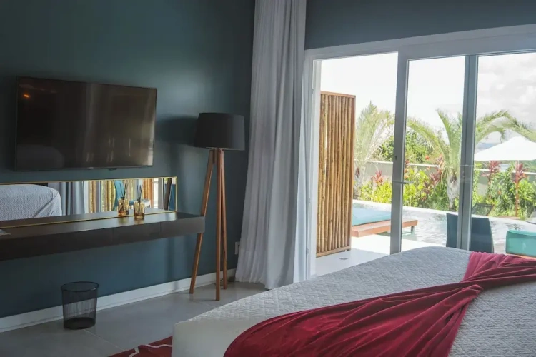 Standard Double room with balcony and with pool view