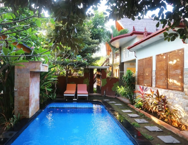 1 Bedroom Deluxe Double room with pool view