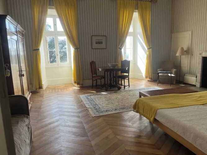 Deluxe Triple room with garden view
