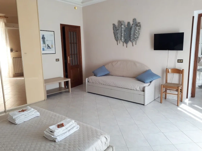 Standard Quadruple room with sea view