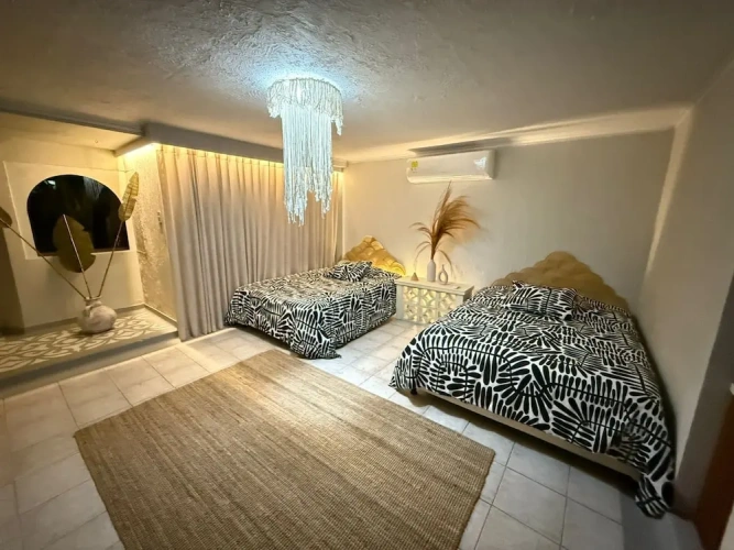 Luxury Double room with balcony and with city view