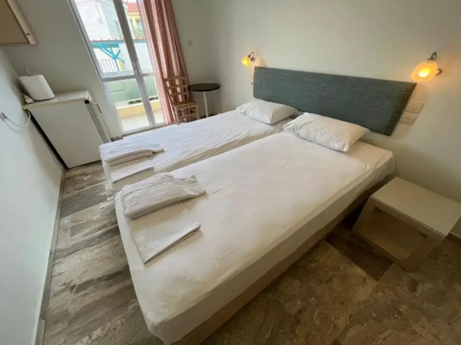 Standard Twin room with balcony and with view