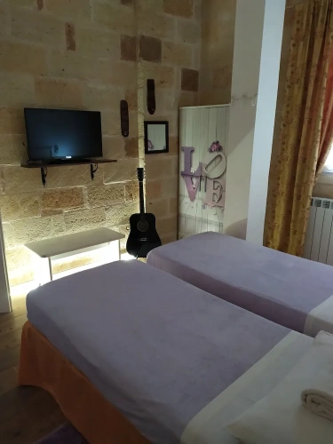 1 Bedroom Deluxe Double room with balcony and with garden view