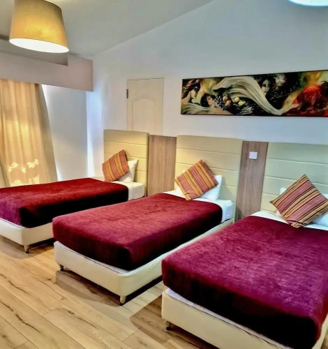 Comfort Triple room with balcony and with garden view