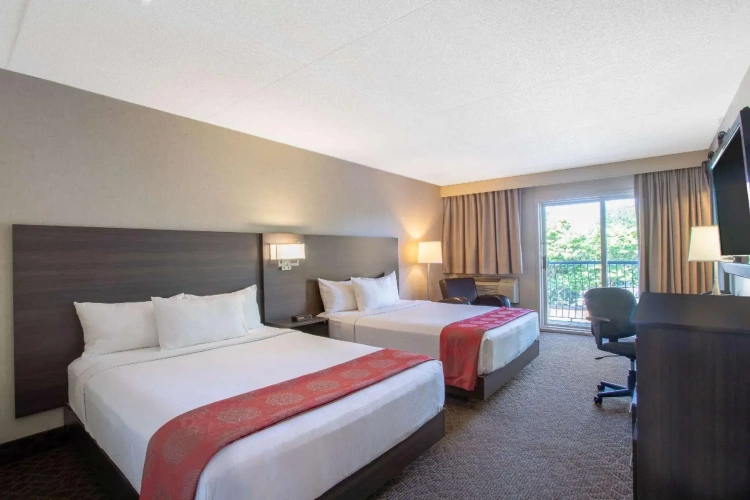 Executive Quadruple room with pool view