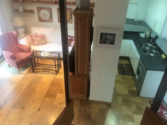 Dúplex con patio junto al centro