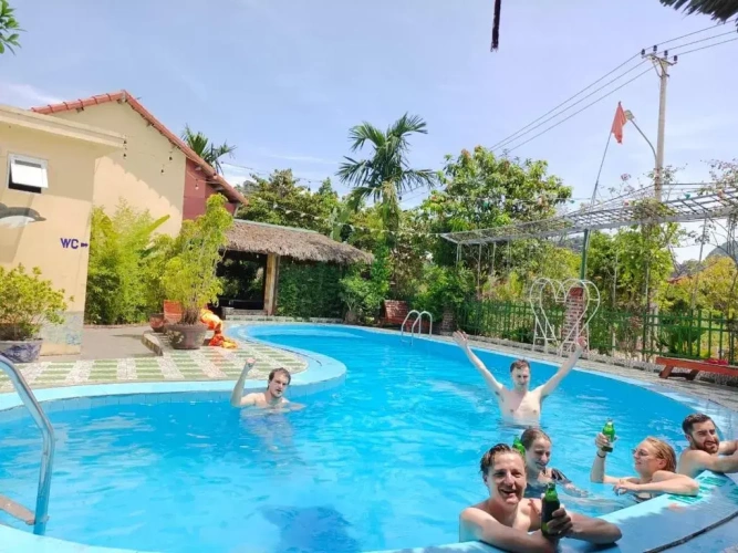 Standard Double room with pool view