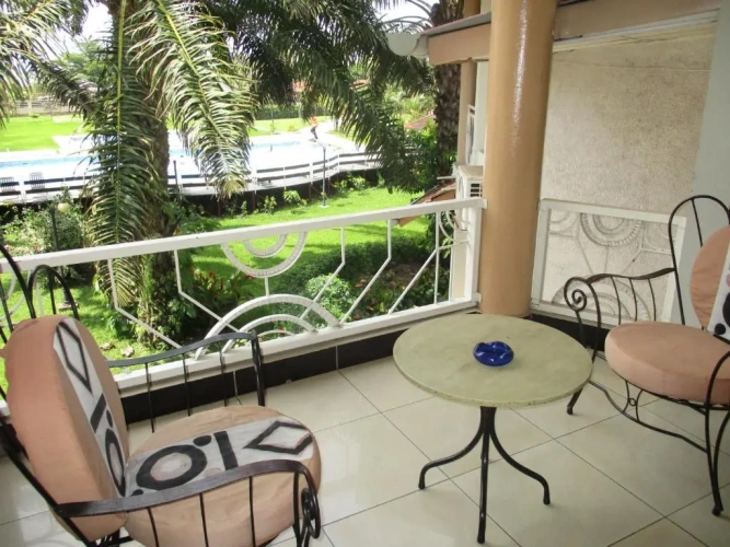 Standard Double room with pool view