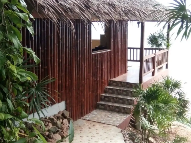 Family Villa with balcony and beachfront
