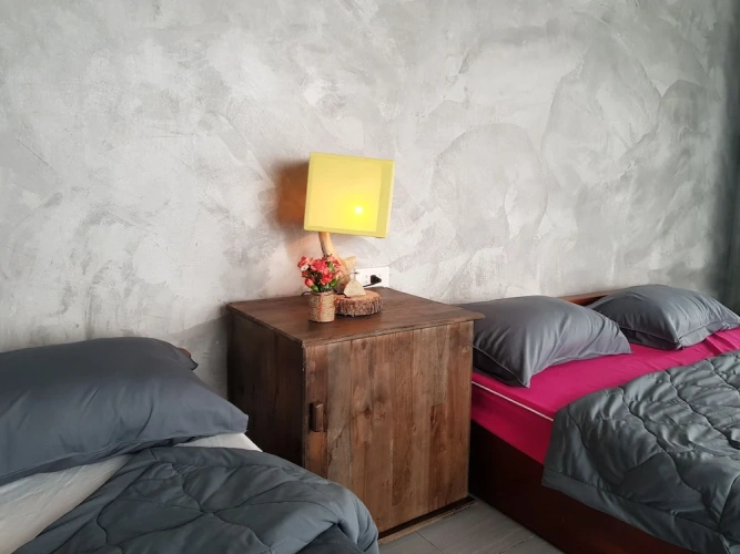Deluxe Double room with balcony and with garden view