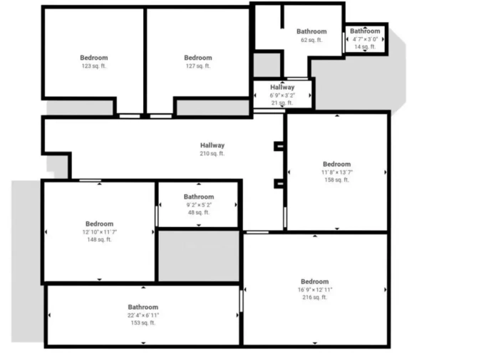 6 Bedrooms Cottage