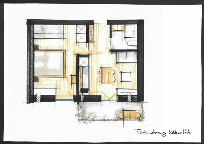 1 Bedroom Double Apartment with balcony