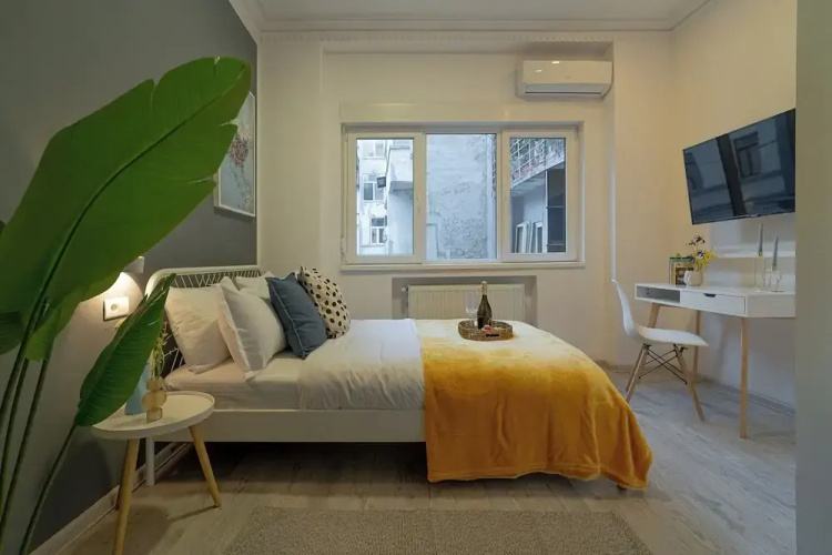 Central 4BR Flat - 2 Units Combined with Balconies, Near Cismigiu, 2 Kitchens & 2 Baths