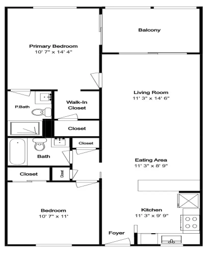2 Bedrooms Standard room