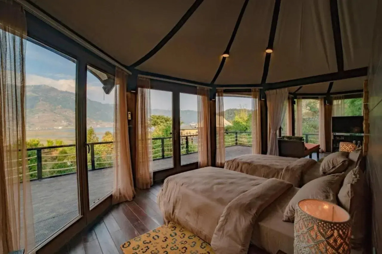 The Pavilions Himalayas Lake View