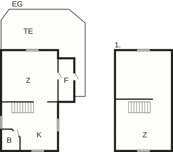 2 Bedrooms Deluxe Cottage