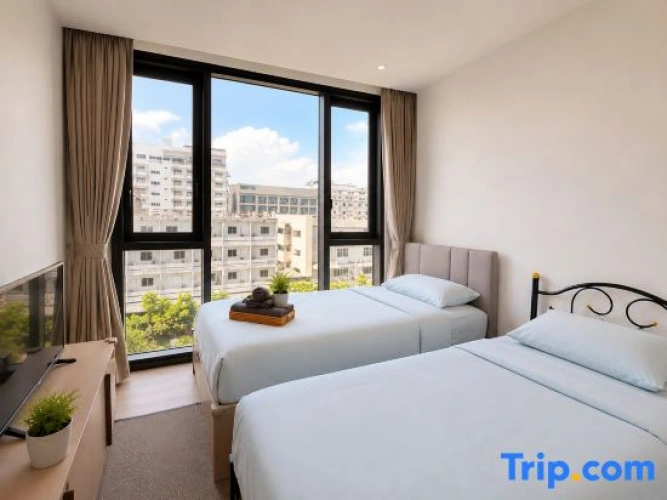 2 Bedrooms Family Suite with balcony and with garden view