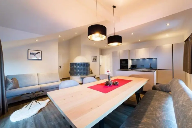 1 Bedroom Double Apartment with balcony and with mountain view