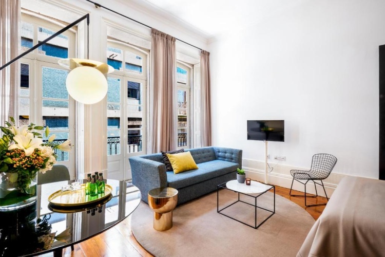 Studio with balcony