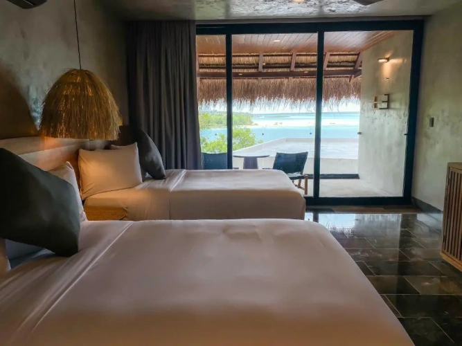 Lagoon View Twin room