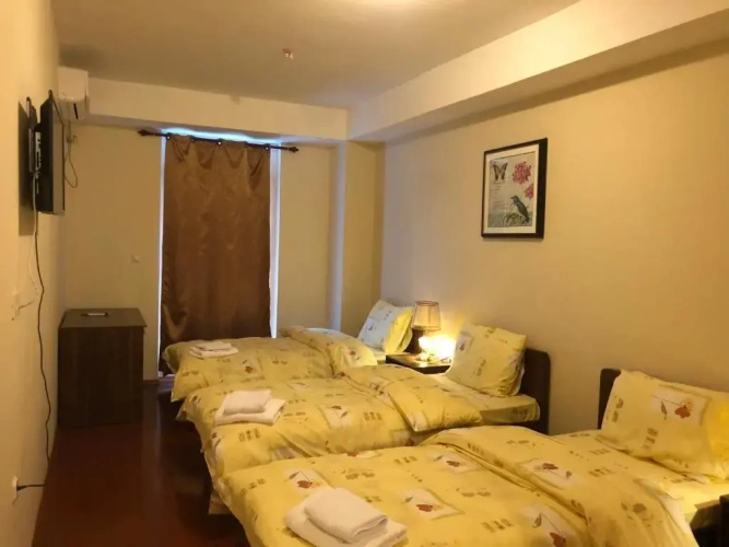 Classic Triple room with balcony and with view