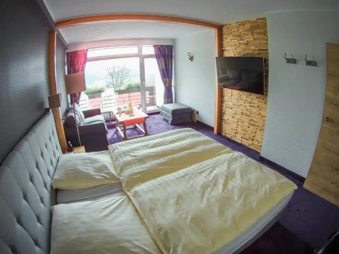 Standard room with balcony and with view
