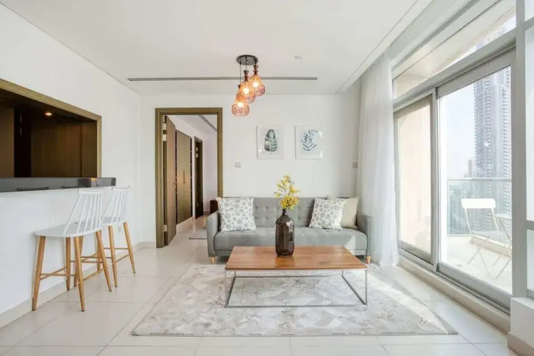 Bright Apartment, Steps Away to Burj Khalifa