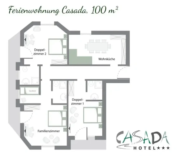 3 Bedrooms Apartment