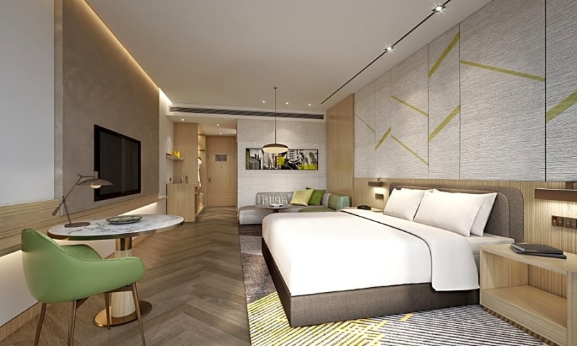 1 Bedroom Standard Double room with city view