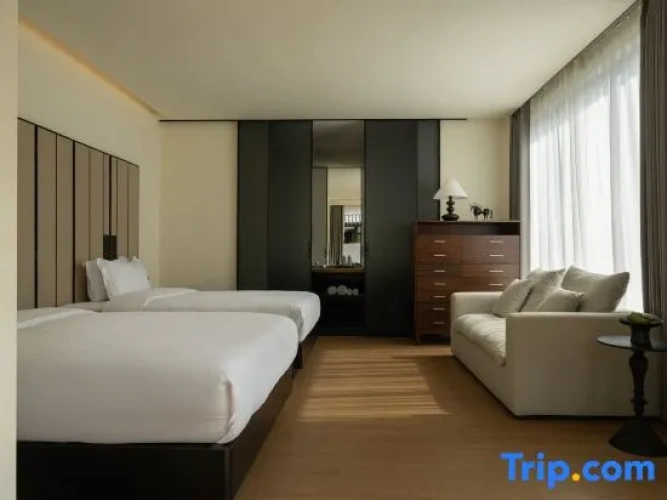 Standard Double room with balcony and with land view