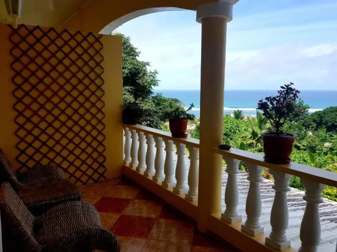 Standard Double room with balcony and with sea view