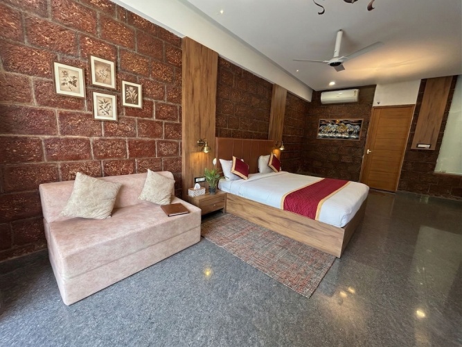Premium Double room with balcony and with view