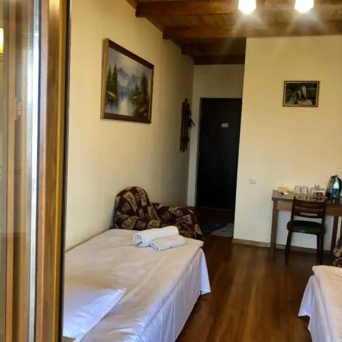 Standard Double room with balcony and with view