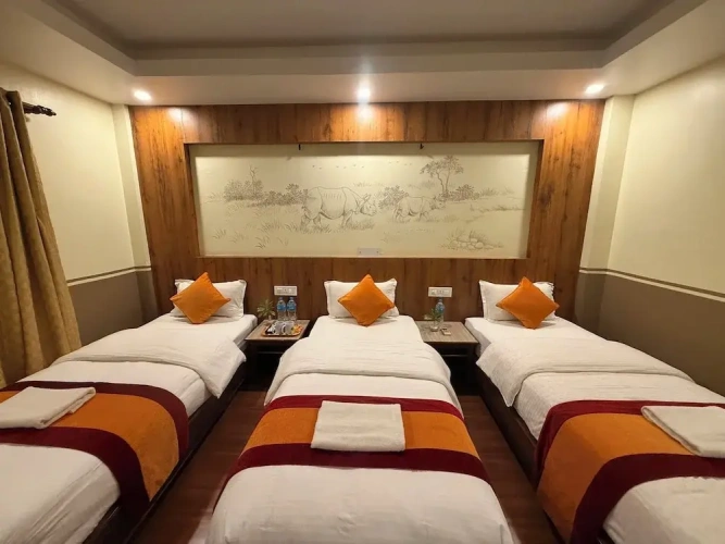 Deluxe Triple room with balcony