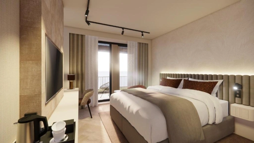 Deluxe Double room with balcony
