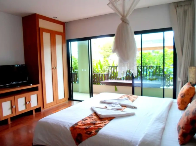 Superior Double room with balcony and with view